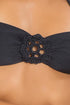 Luli Fama Florcitas De Arena Hand Knit Crochet Flower Bandeau